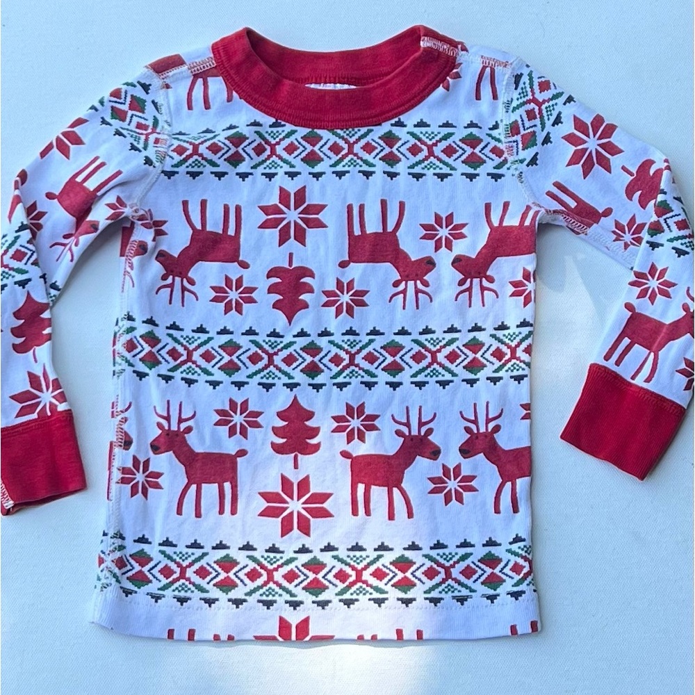 Hanna Andersson Dear Deer 🦌 Holiday Family Pajama Top